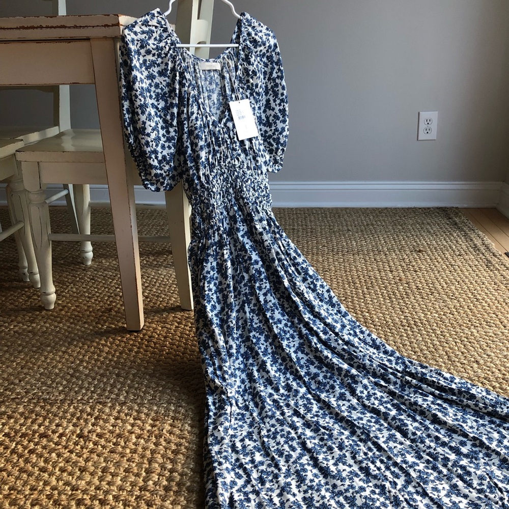 New w Tag: Faithfull Valras Midi Dress. US Size 6 - Picture 8 of 11